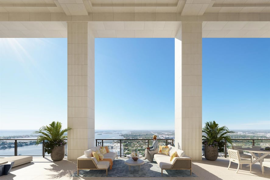 JEFFERSON PARK,South Flagler House — 1355 FLAGLER #South Tower Duplex Ph