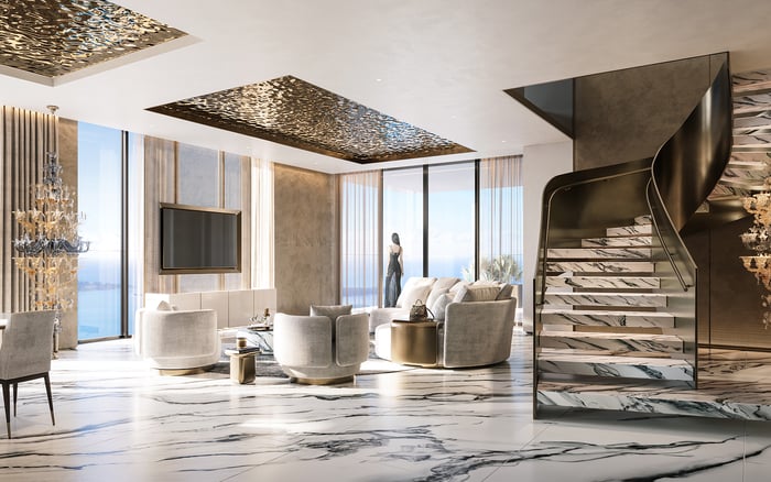 Demystifying the Lockout Floorplan: Maximizing Flexibility at 888 Brickell by Dolce & Gabbana