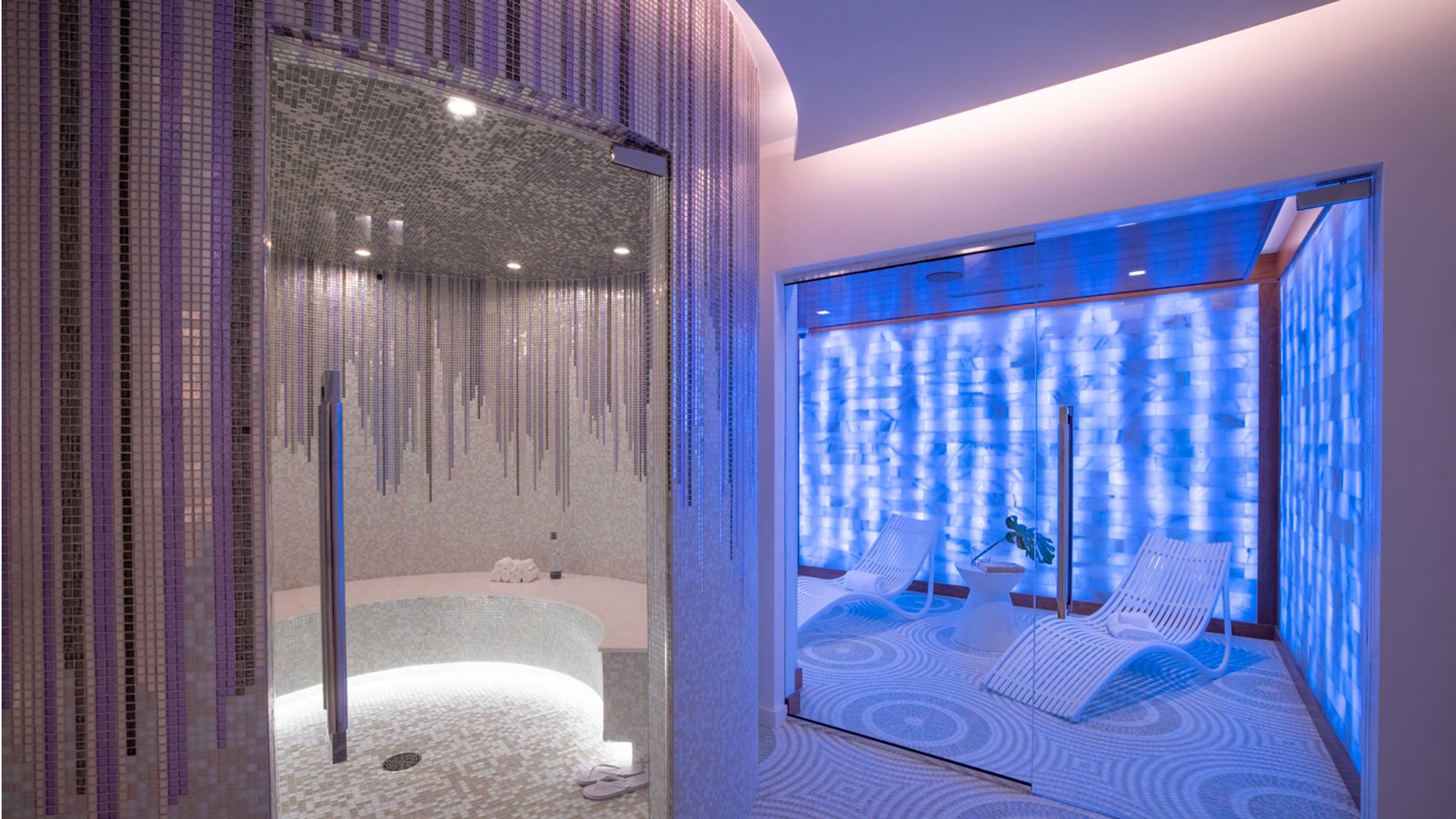 Alina Residences Boca Raton spa relaxation area; luxury amenity for ultra luxury resale condos in downtown Boca Raton.