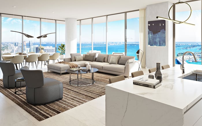 Half-Floor Residences at Casa Bella by B&B Italia Downtown Miami: How Layout, Exposure, and Elevator Access Shape Value