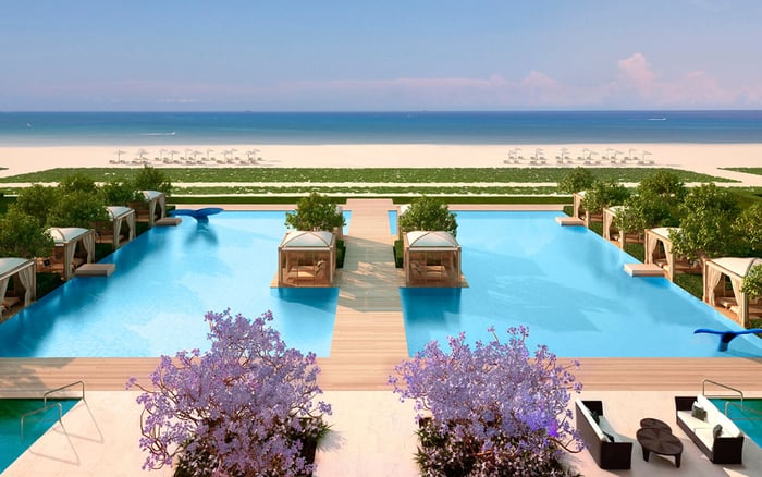 Comparing The Dedicated Beach Service At Fendi Château Residences Surfside Versus Eighty Seven Park Surfside