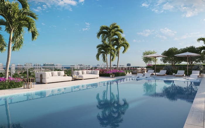 La Baia North Bay Harbor Islands: Reading the Marina and Rooftop as Two Different Ways to Use the Water