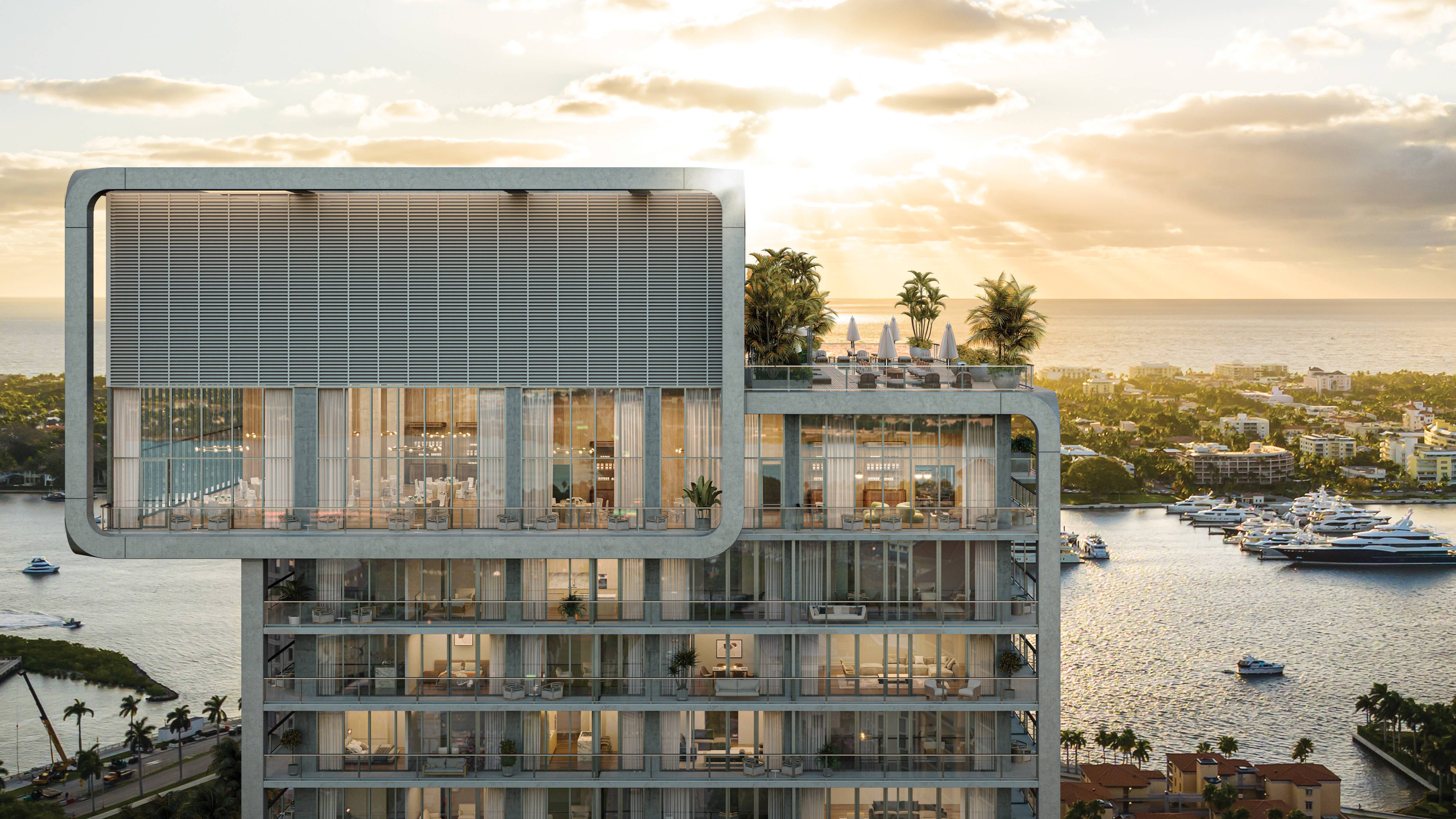 Manalapan shoreline and Intracoastal views