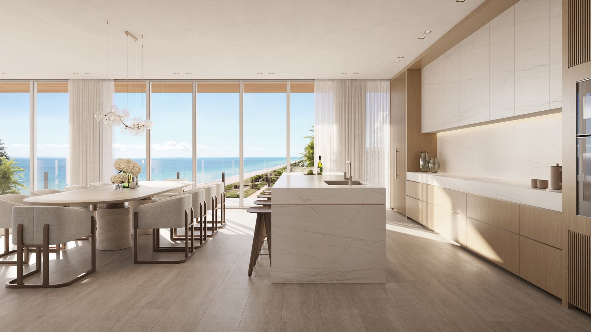 Evaluating Sub Zero Appliance Packages at Ocean House Surfside Against Fendi Chateau Residences Surfside