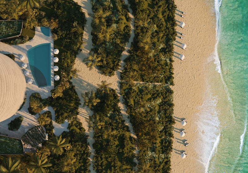 Rivage Bal Harbour, Miami beachfront pool and Atlantic view, boutique tower of luxury and ultra luxury condos; exclusive preconstruction in Bal Harbour.
