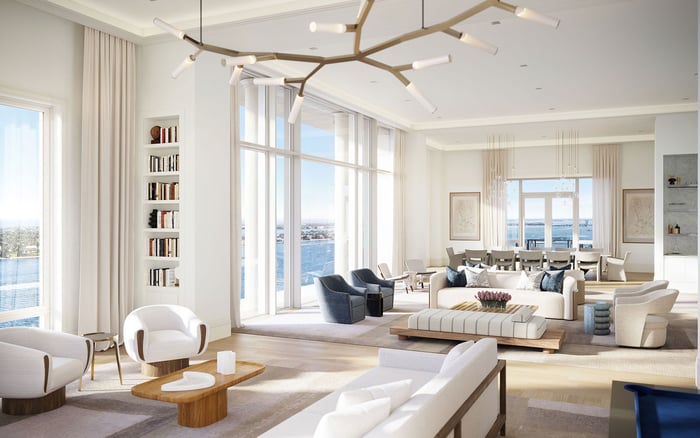 South Flagler House West Palm Beach: When a Duplex Penthouse Needs to Function as Two Homes