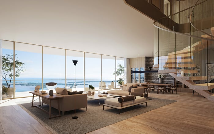 Inside The Residences at 1428 Brickell: how the building might suit art collectors and designers