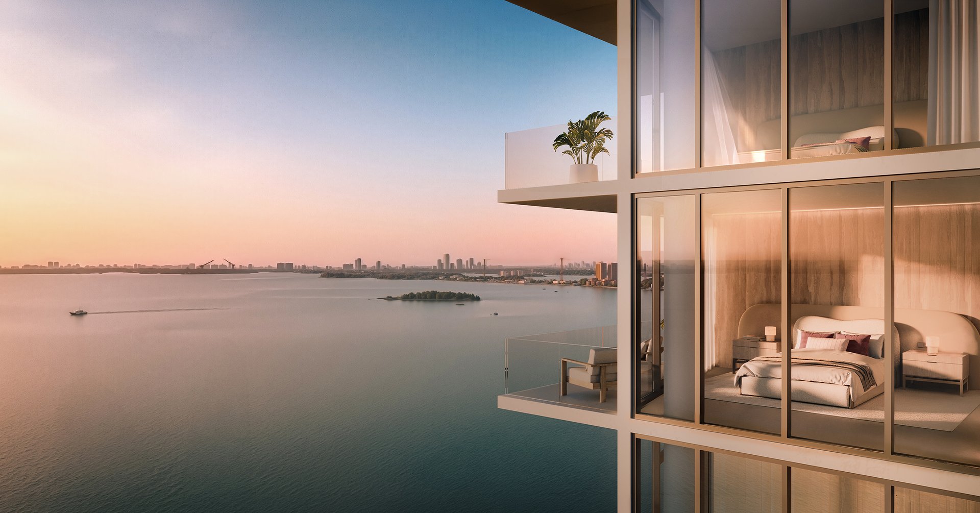 Nestled within Miami's most cosmopolitan locale lies Edgewater, a vibrant neighborhood that epitomizes the ultimate in urban living. Gracefully situated on a serene street, this exclusive area features sweeping 180-degree water views, providing a picturesque backdrop for stylish and refined spaces. Edgewater is renowned for its unparalleled connectivity, making it the perfect neighborhood for residents who crave a dynamic lifestyle in one of the most coveted locations in Miami.