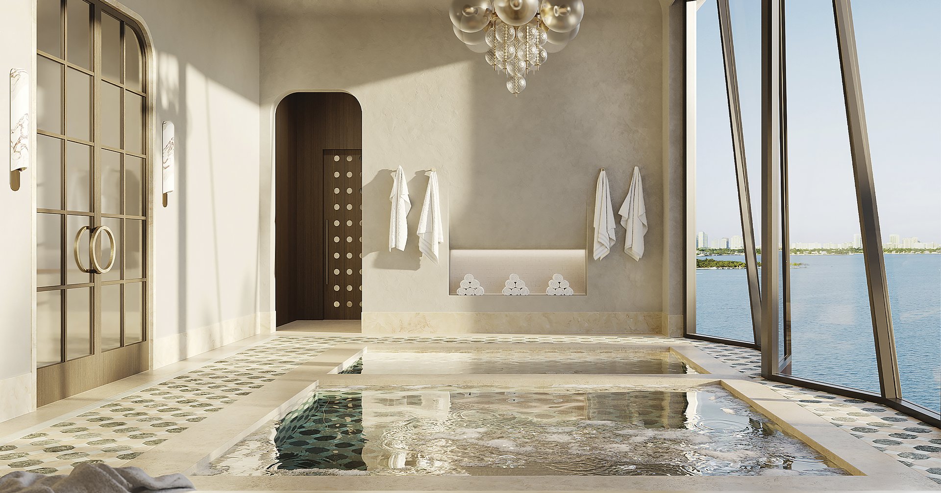 Discover an experience inspired by the opulent thermal spas of Italy, with calming plunge pools, steam and sauna rooms, and an extensive menu of luxurious treatments.