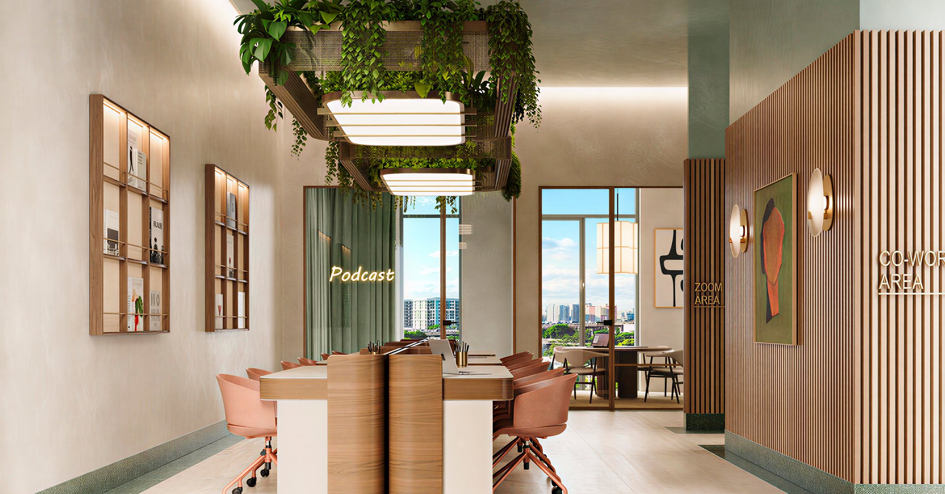 Elegant lounges and co-working areas extend the home for hosting, meetings, or quiet focus, with refined settings for casual conversation and curated gatherings. A 24/7 concierge and valet-style arrival elevate everyday moments, coordinating services and simplifying routines so wellness feels integrated, not scheduled.