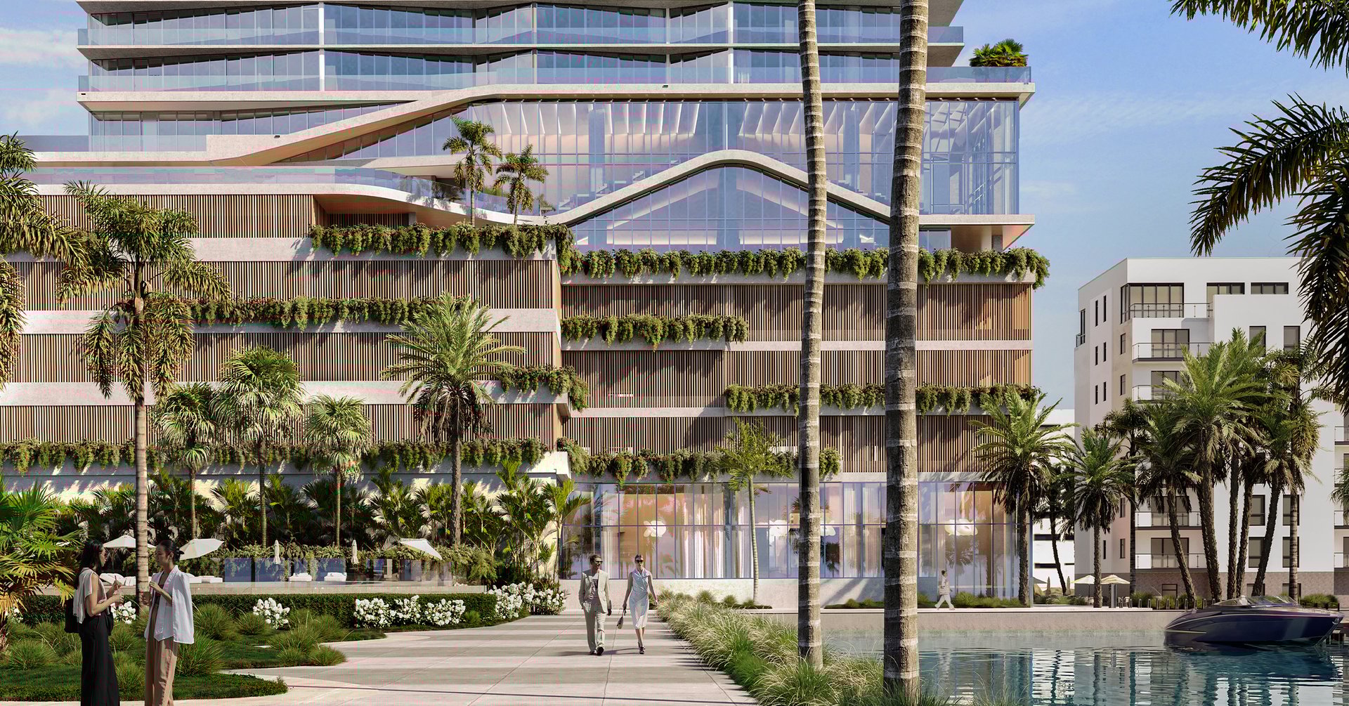 Behind the visionary The Cove Residences project is SB Development Group and Hazelton Capital Group as developers, ably supported by Kobi Karp Architecture for architecture and Dieguez Fridman Design for interior design.