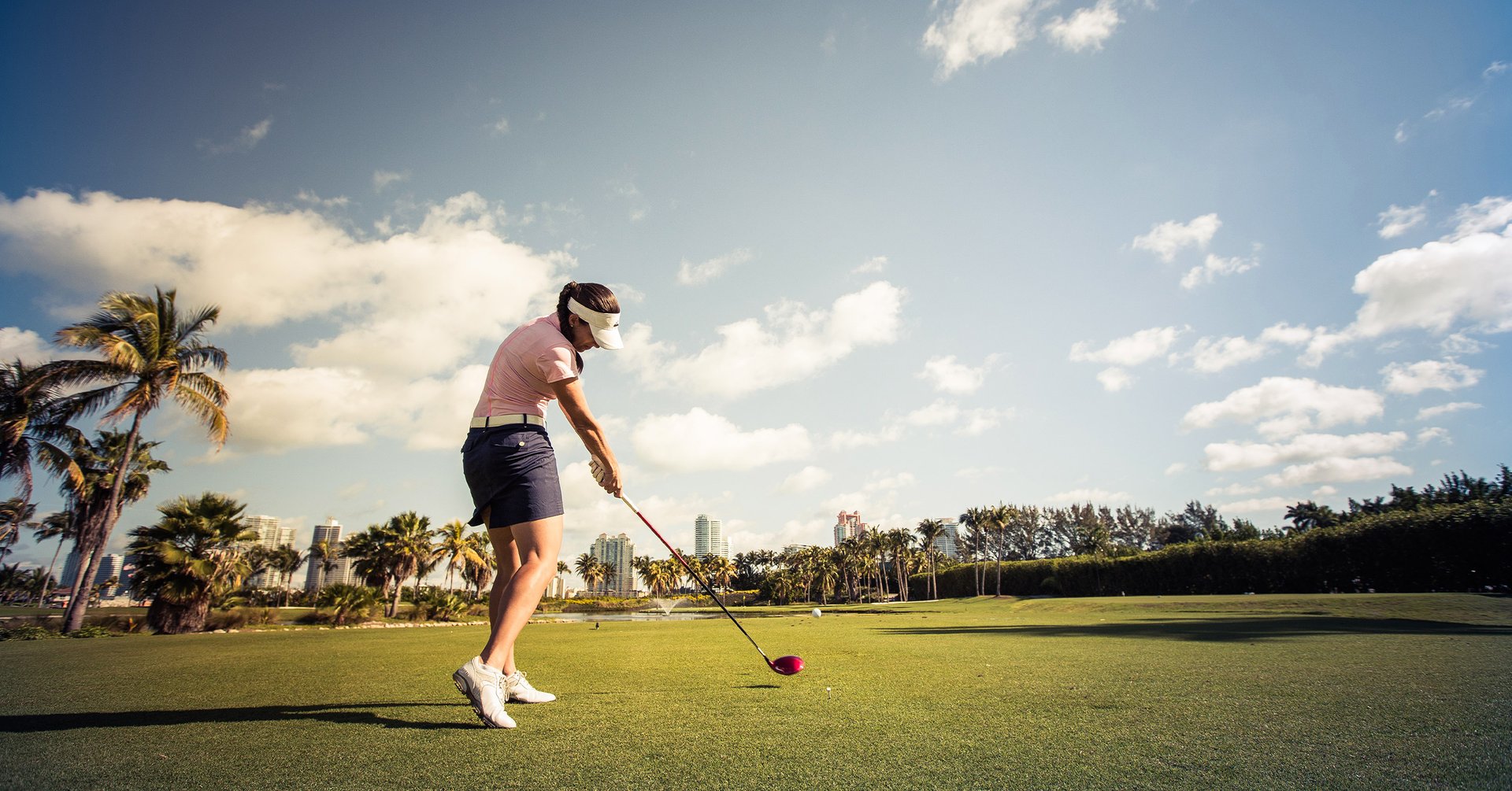 This par 35 championship nine-hole golf course designed by P.B. Dye includes a double-ended driving range, putting green, clubhouse, pro shop, and the Greenside Restaurant.