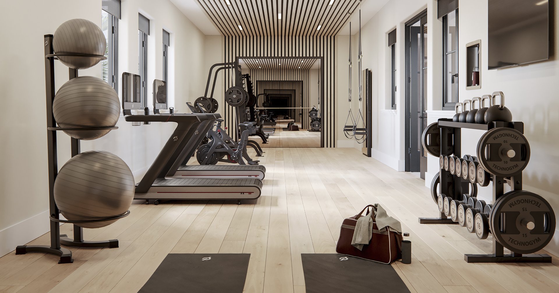 Equipped with premium spaces, relaxing areas, and state-of-the-art technology to work out at any time of the day, providing a positive experience.