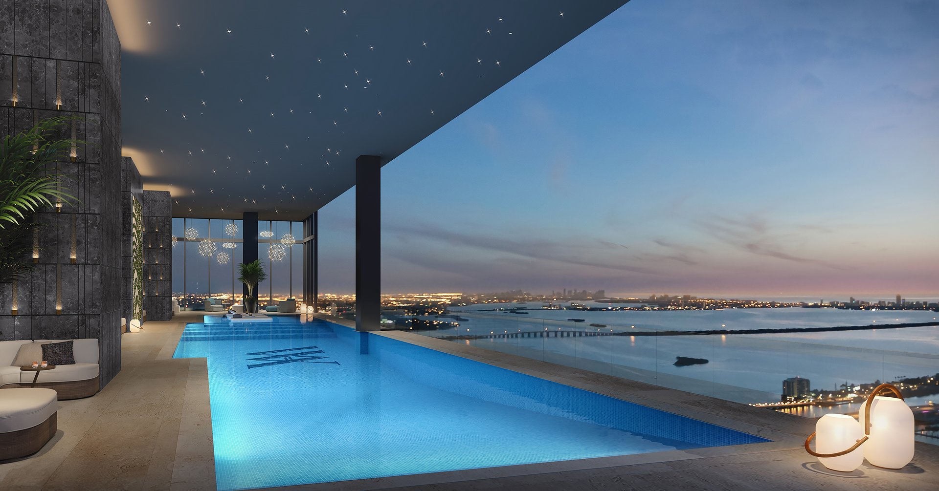 The private residential amenity deck, located on floors 31 & 32, will include a resort pool deck where you could release tension and enjoy the perfect Florida weather.