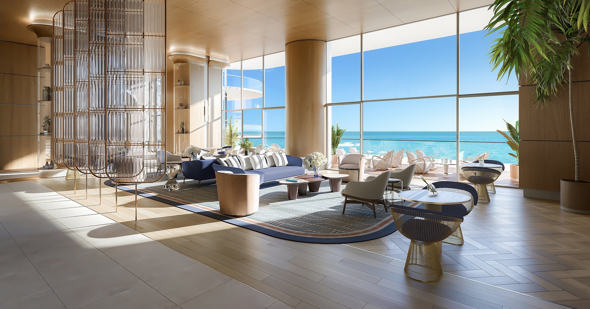 Nestled along 435 linear feet of pristine beach, The St. Regis® Residences in Sunny Isles Beach, Miami, signifies the epitome of refined living. This luxurious development features skyline-defining architecture, visionary style, impeccable craftsmanship, and the renowned St. Regis® service, offering a unique experience of effortless extravagance. Comprising two towers, 62 floors, and 352 exclusive residences, as well as a beach club, St. Regis® exemplifies innovation and dedication to superior service, making it an ultra-glamorous project.