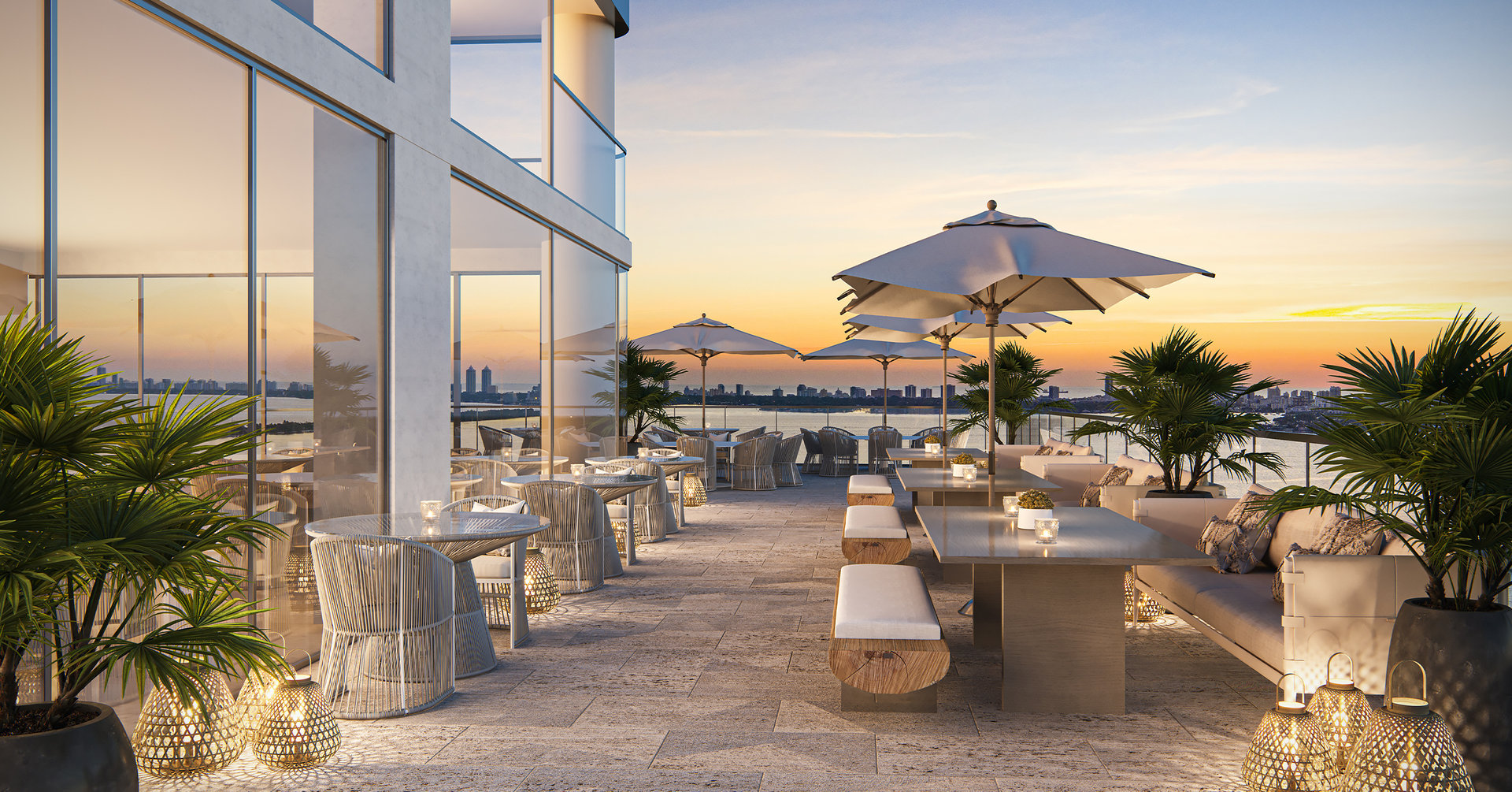 Melo Group excels in the creation of this beautifully designed project, a firm that seeks to exceed customers' expectations through innovation and harnessing technology. The lavish design is the impressive work of Arquitectonica. Aria Reserve interiors are the work of Arquitectonica Interiors in collaboration with Morada Design.