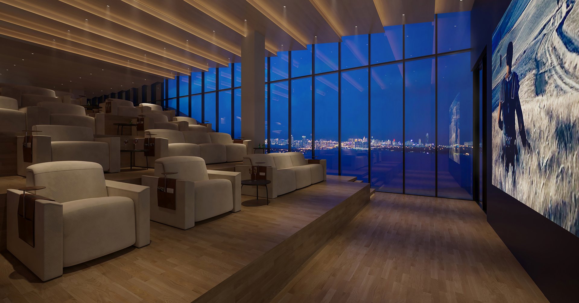 Including an immersive experience of the modern theater and performance room. In addition, a private dining room with a chef's kitchen makes the perfect setting for fine dining. Cove Miami also features a game and billiards room, an owner's lounge with wine storage, and a children's playroom to cater to varied interests.