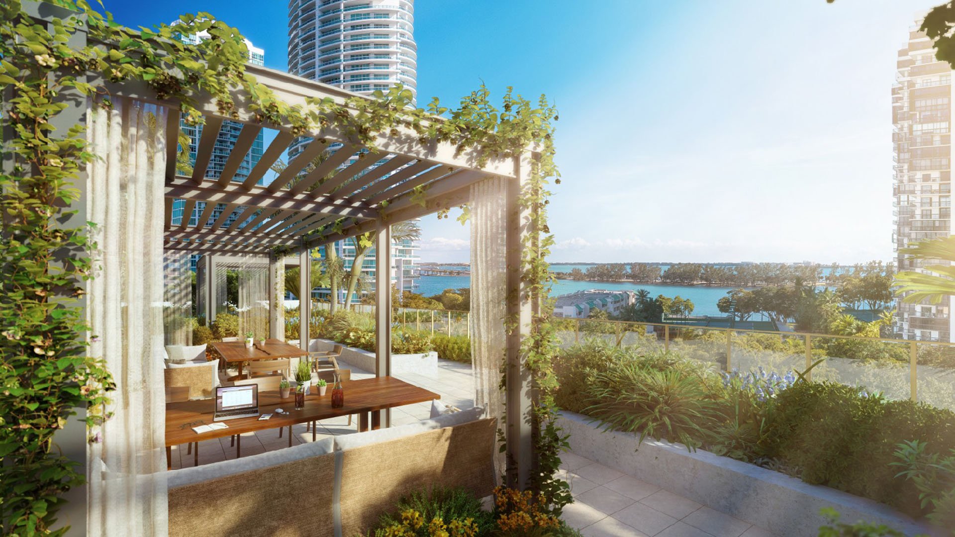 Top Five Condominiums In Miami Dade Offering Dedicated Coworking And Executive Boardrooms