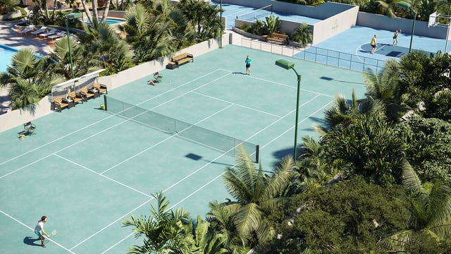 Aria Reserve Miami Versus One Park Tower by Turnberry North Miami: Analyzing Tennis and Athletic Facilities