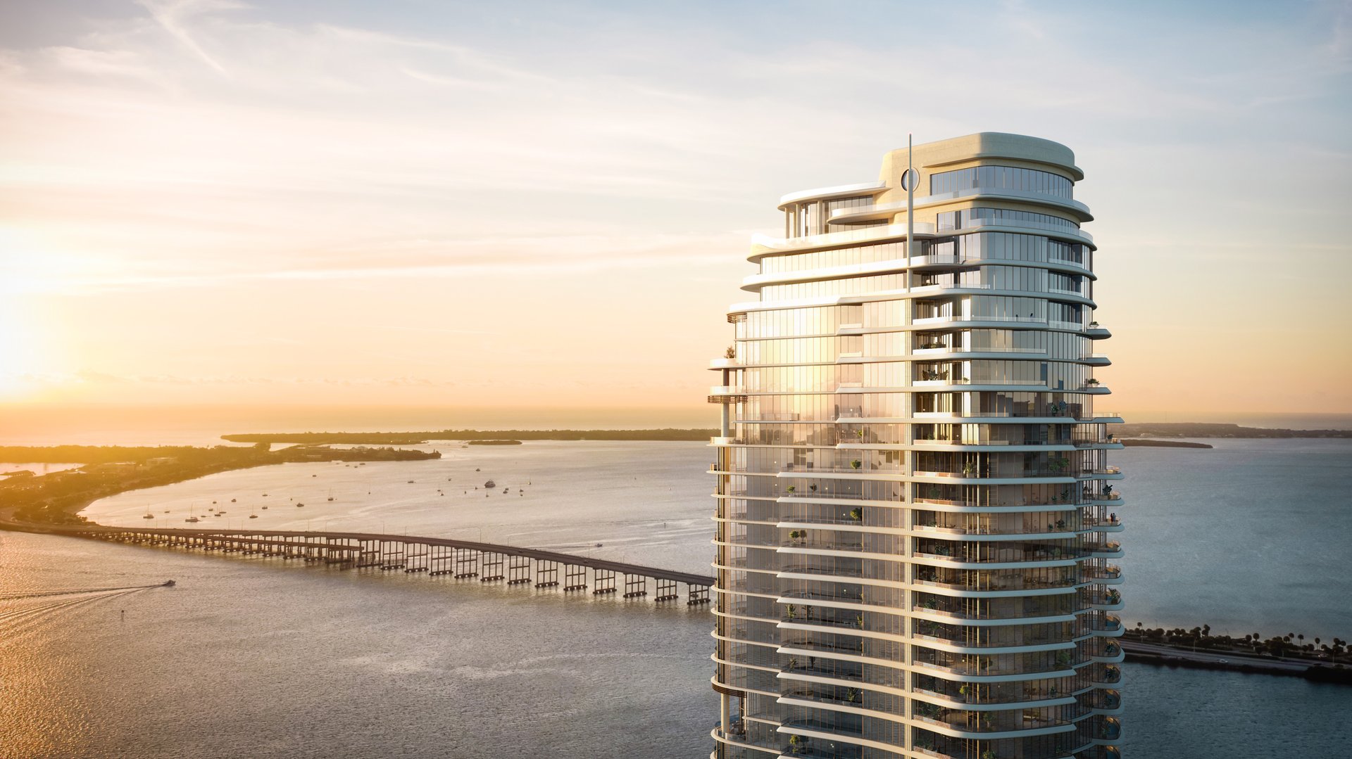 Top Five Waterfront Developments In South Florida Offering Unobstructed Western Sunset Views