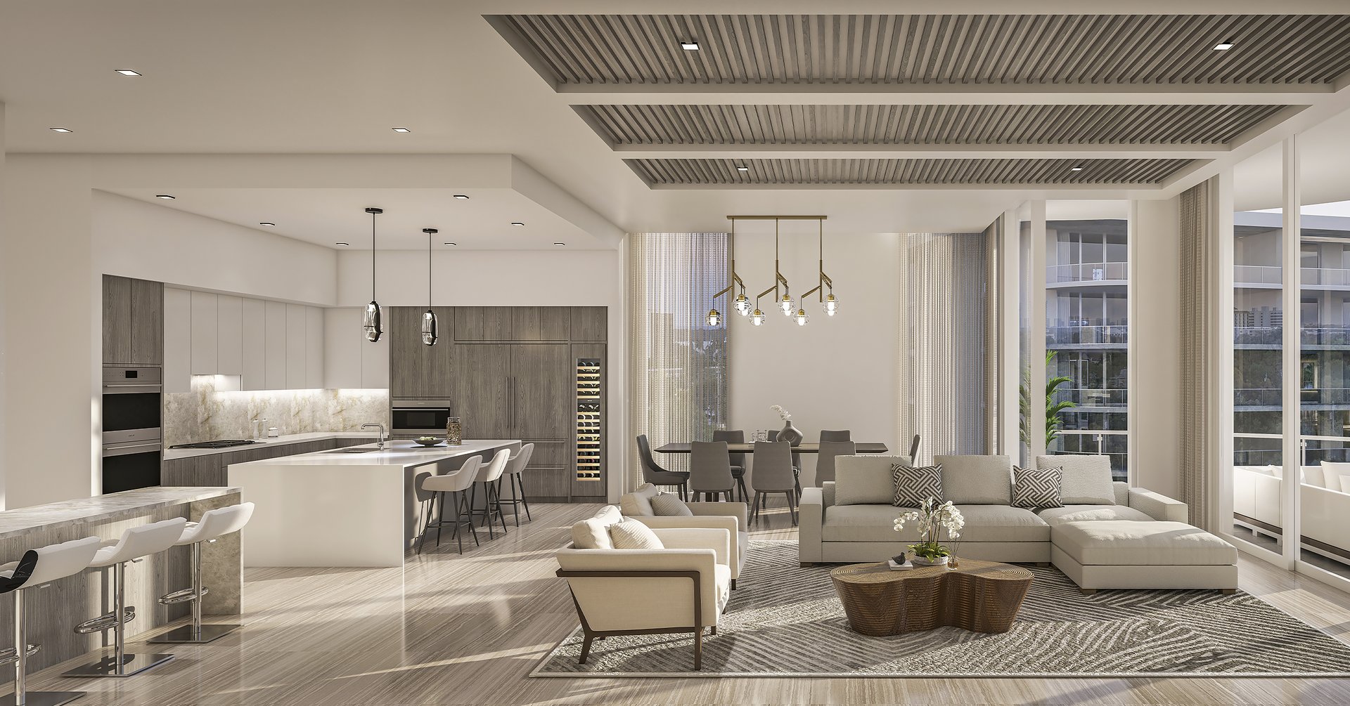 To accommodate residents’ overnight guests, two fully serviced bedroom suites are available by reservation.