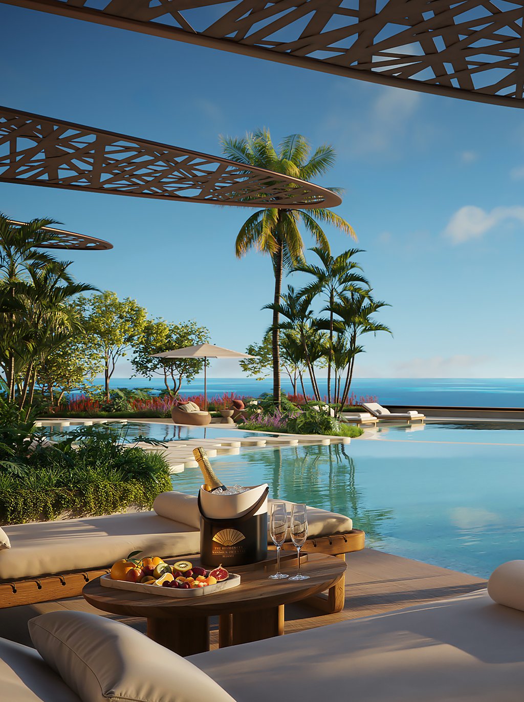 Capturing the final prime waterfront location in Brickell Key, The Residences at Mandarin Oriental, Miami is an exclusive island sanctuary tailored for discerning individuals who appreciate exceptional design, intuitive service, and unparalleled craftsmanship. This architecturally splendid development features two opulent towers connected by an amenity-rich podium, setting a new standard for hospitality within the locale. Encompassing both residences and hotel accommodations, each offering the utmost in service and deluxe amenities, all synonymous with the esteemed Mandarin Oriental brand.