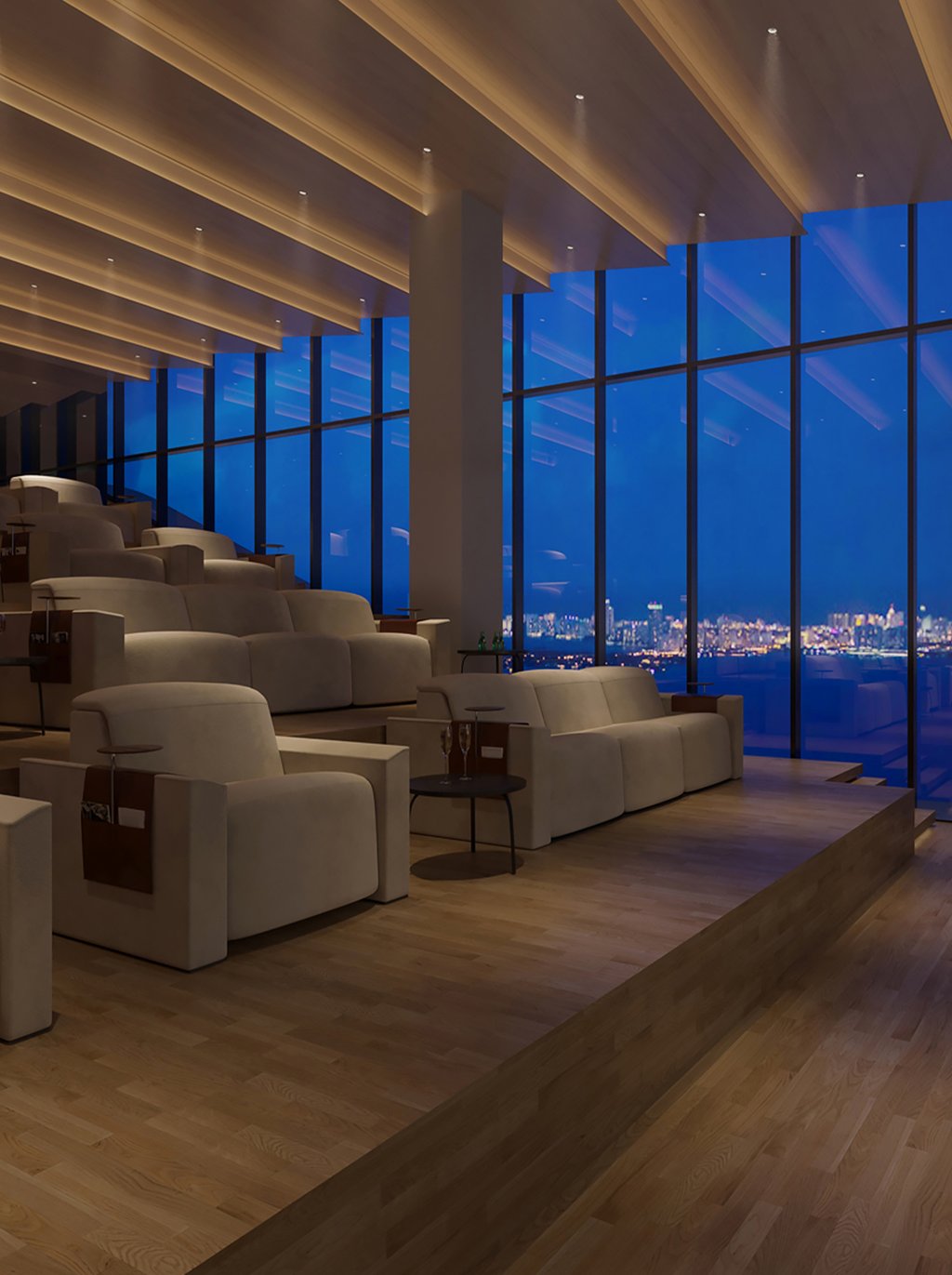 Including an immersive experience of the modern theater and performance room. In addition, a private dining room with a chef's kitchen makes the perfect setting for fine dining. Cove Miami also features a game and billiards room, an owner's lounge with wine storage, and a children's playroom to cater to varied interests.