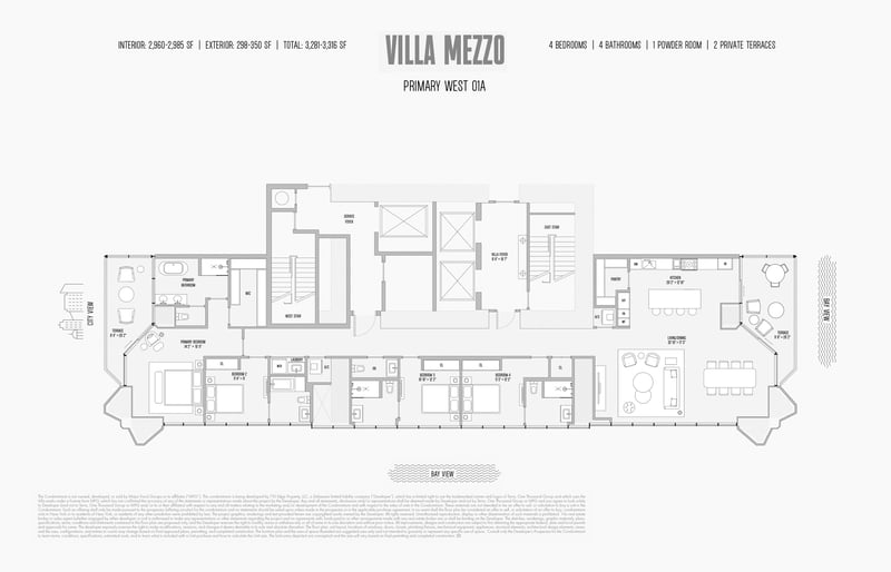 Villa Mezzo West 01A