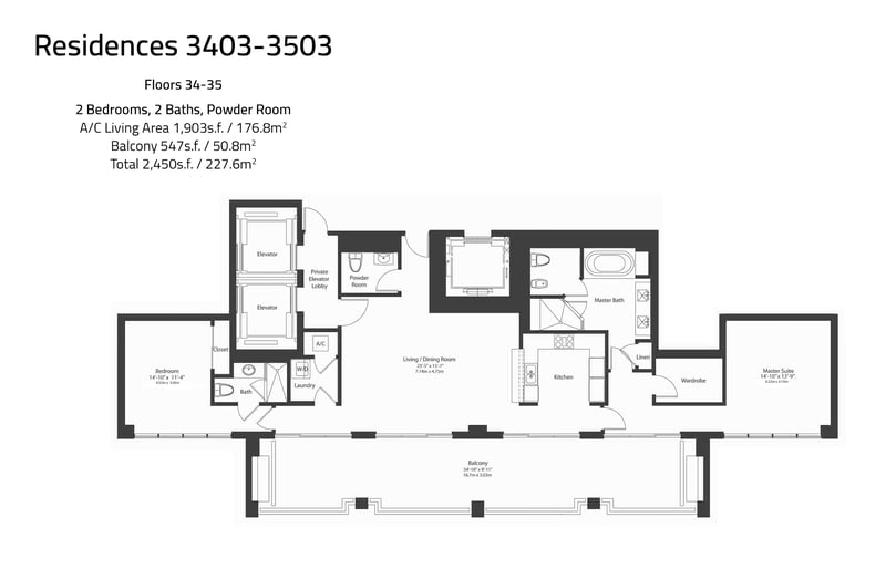 Residences 3403 - 3503