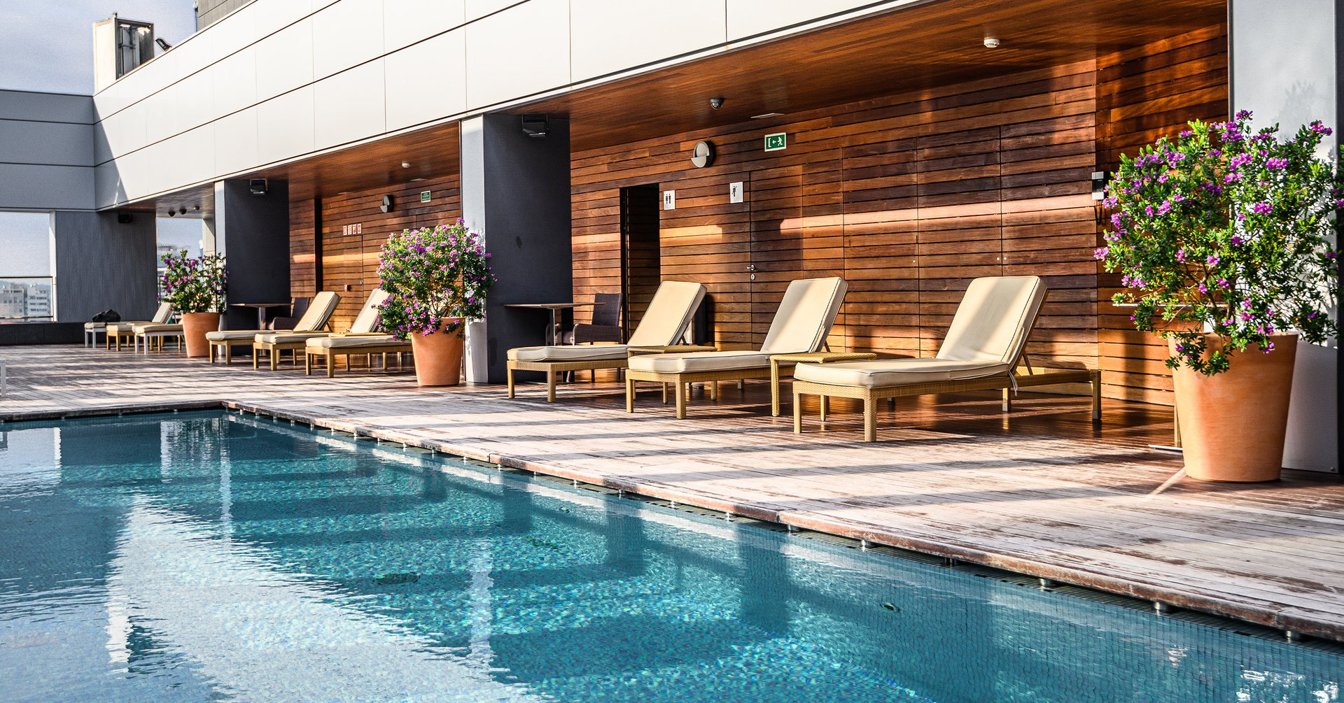 Plenty of social spaces including a 50-foot infinity pool, outdoor seating areas, hammocks, an art gallery, private cinema, and a dedicated wine room.