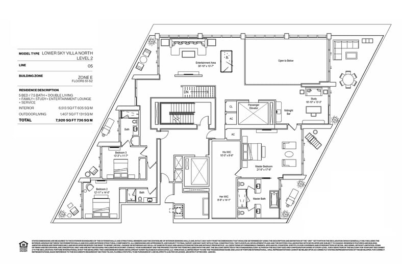 LOWER SKY VILLA NORTH LEVEL 2