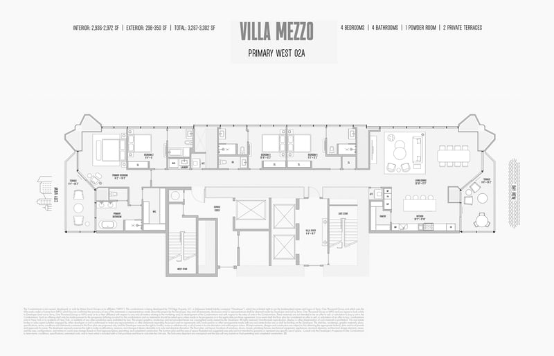 Villa Mezzo West 02A