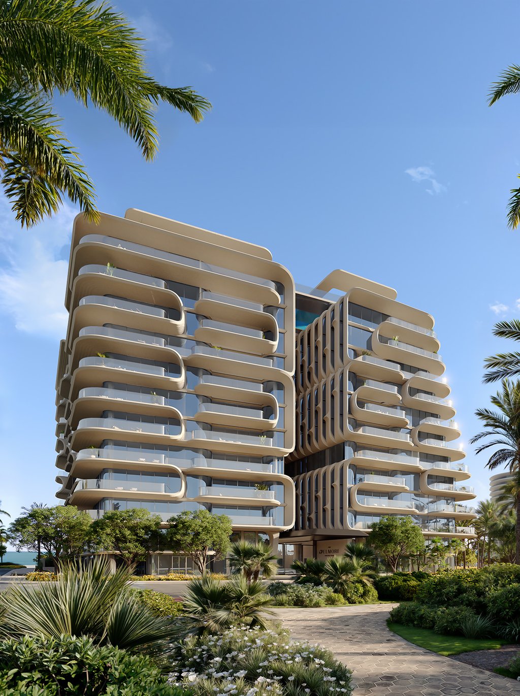 Rising above Miami's famed Surfside, The Delmore presents an unparalleled vision of oceanfront living. This 12-story masterpiece, comprising just 37 exquisite residences, offers breathtaking panoramas of the Atlantic Ocean, Biscayne Bay, and the glittering Miami skyline. Here, residents will experience the epitome of luxury with 200 linear feet of pristine beachfront, a suspended glass-bottom pool, and bespoke services including a dedicated residence manager and butlers. The Delmore is more than a luxury residence, it's a lifestyle redefined.