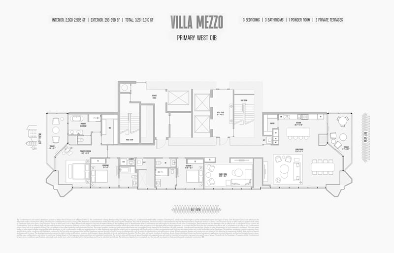 Villa Mezzo West 01B