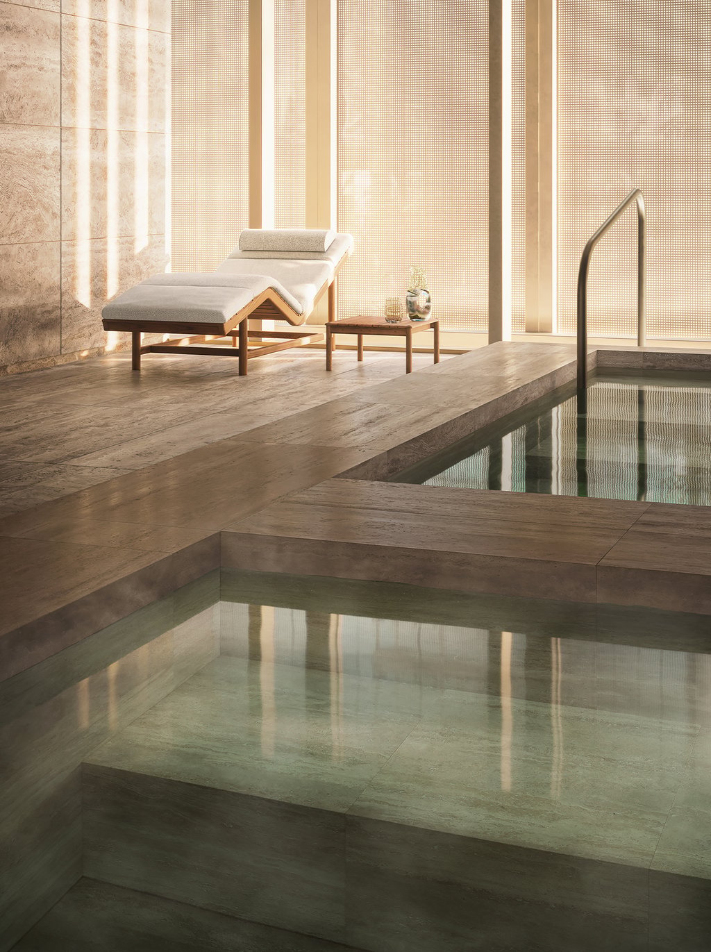 Separate men’s and women’s spa areas create a calm retreat with infrared and standard saunas, hot tubs, cold plunge pools, treatment rooms, showers, lockers, and recovery tools. Every element is designed to restore the body, quiet the mind, and elevate everyday wellbeing.