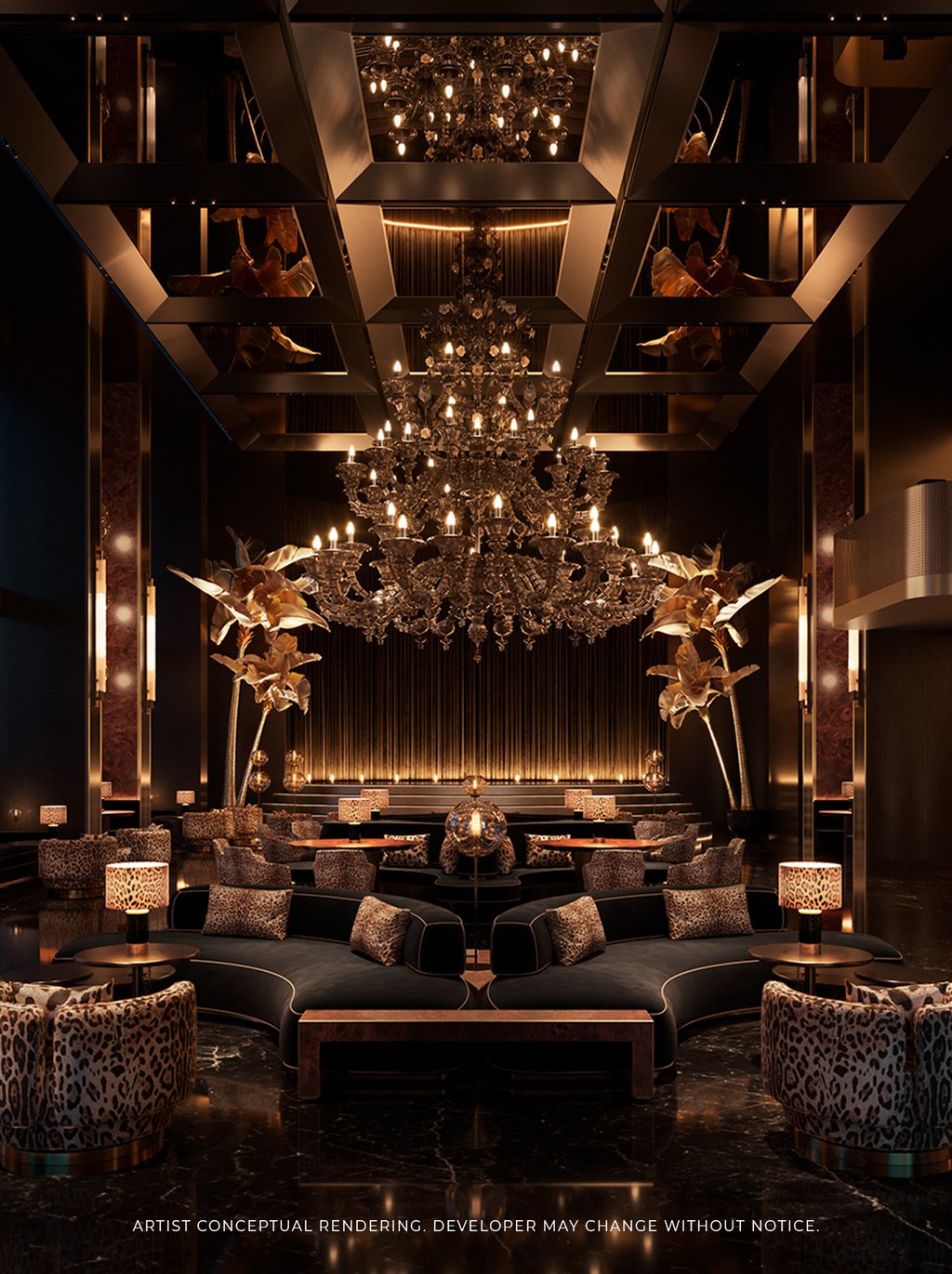 The Dolce&Gabbana event space is more than just a venue—it's a portal to a world of luxury and glamour. From the opulent materials to the meticulous attention to detail, every aspect is thoughtfully considered to ensure an unforgettable experience for guests.