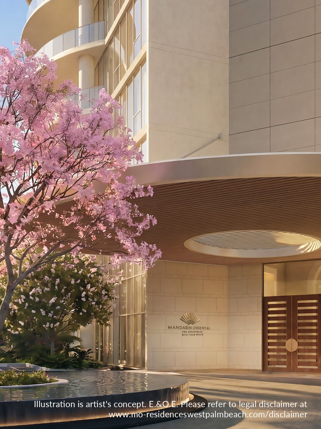 Mandarin Oriental Residences, West Palm Beach, introduces 87 private homes in a 31-story tower along the Intracoastal Waterway. Designed by Safdie Architects with interiors by Studio Munge and landscape design by ENEA, the project pairs modern architecture with Mandarin Oriental’s renowned service culture. The offering includes two- to four-bedroom residences, two multi-level private villas, and a full-floor penthouse, each planned with private elevator access and wraparound terraces. A resort-style amenity program includes rooftop and ground-level pools, spa, fitness, and curated resident lounges.