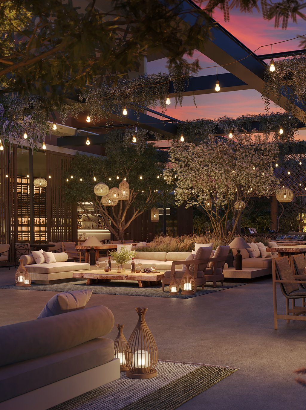 We are pleased to inform you that Casa Tua will oversee a variety of culinary concepts exhibited in several exceptional restaurants within the premises. These establishments will cater to our residents' discerning palates at any time, enhancing their overall living experience.