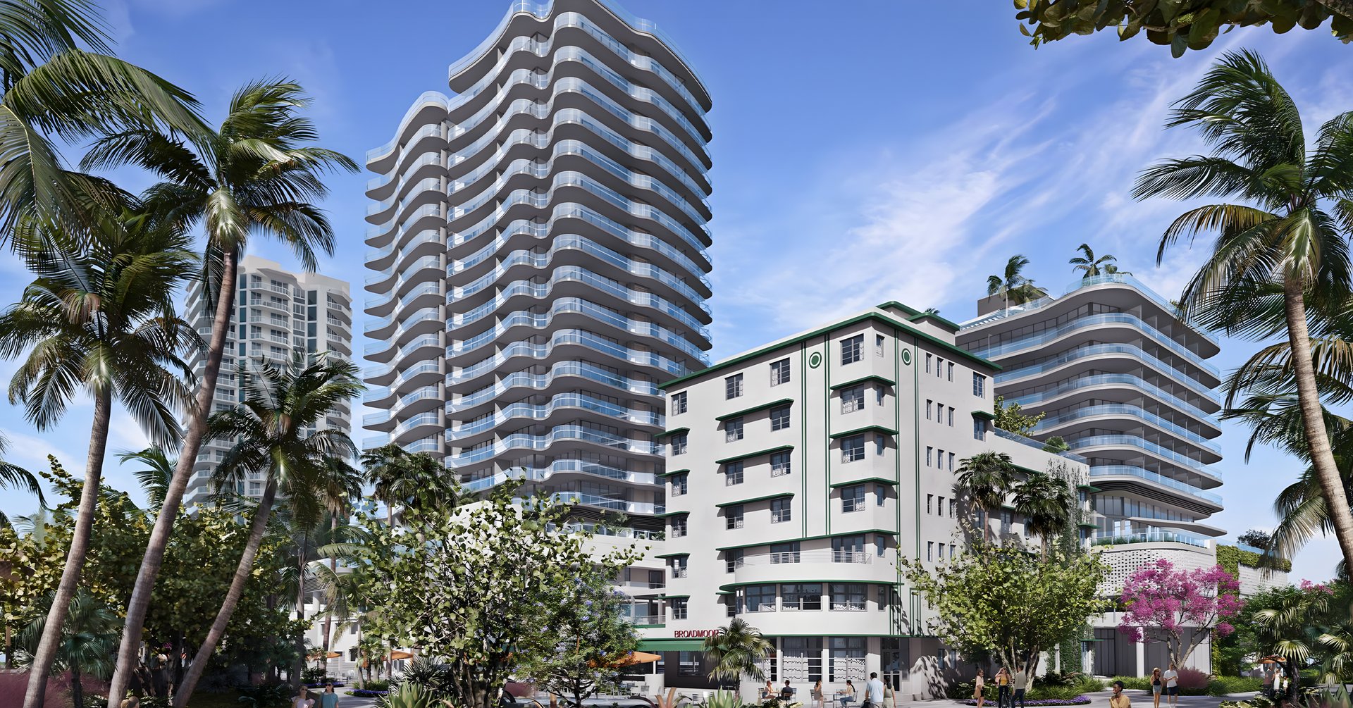 Developed by Witkoff & Ocean Terrace Holdings, with architectural design by Revuelta Architecture International and interior design by Robert A.M. Stern.
