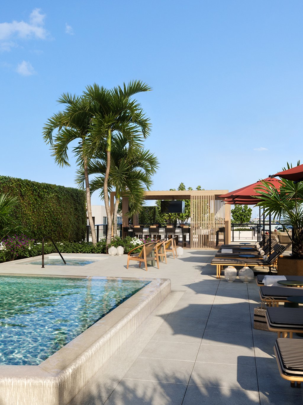 Set within West Palm Beach’s emerging Nora District, Nora House introduces a refined condominium expression shaped by elegant architecture, generous terraces, and a distinctly social sense of place. This 11-story address pairs intimate scale with thoughtfully layered amenities, from landscaped pool decks and guest suites to rooftop recreation and wellness experiences. Residences are designed for effortless, design-forward living, with expansive glazing, elevated finishes, and layouts that feel both polished and practical. The result is a residential offering deeply connected to the neighborhood’s energy, culture, and momentum.