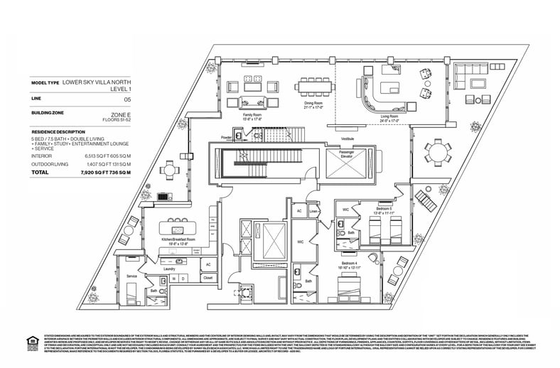 LOWER SKY VILLA NORTH LEVEL 1