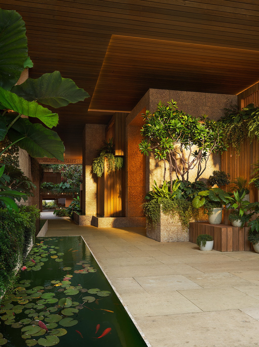 Ziggurat is a unique residential sanctuary in Coconut Grove, blending nature and modern design. It offers luxurious units with chef-grade kitchens, expansive terraces, and smart home tech. The building also features office spaces with private terraces and a vibrant outdoor paseo with Michelin-starred experiences. Surrounded by lush landscapes and steps from a renovated park, Ziggurat is a haven of sophisticated living and working.
