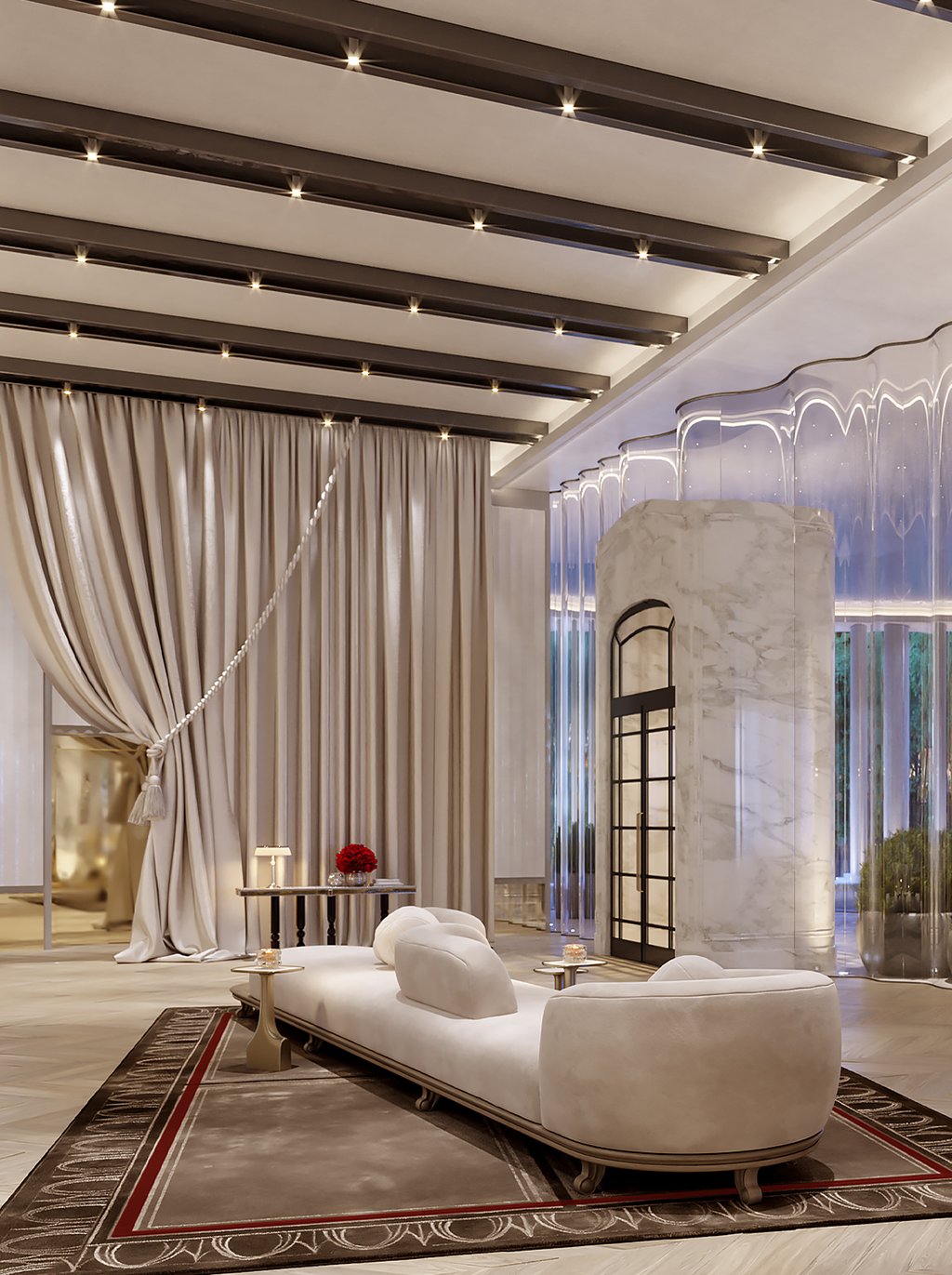 Welcome to Baccarat Residences, the new residential complex located in Brickell and managed by Baccarat Hotel. Including a total of 360 residences from 1 to 5 bedrooms, Baccarat also features some magnificent amenities including a heated pool, club room, fitness center, gourmet market, a waterfront restaurant and so much more. The development is the work of Related Group, the largest condo developer in the Miami area, the design is brought by Arquitectonica, and the spectacular interiors are the vision of Meyer Davis. Baccarat Residences is truly an architectural gem that will pamper all the residents with the latest features and a spectacular location.