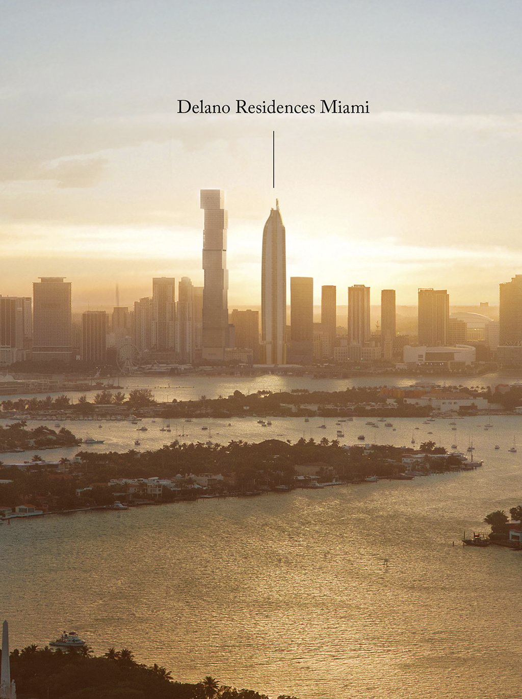 Delano Residences Miami brings the storied Delano hospitality legacy to a new supertall presence in Downtown Miami, pairing refined private ownership with a full-service vertical resort. The 90-story tower offers 421 residences across two distinct collections: turnkey, furnished suites with short-term rental flexibility, and elevated full-time homes designed for long-term living. Interiors by Meyer Davis balance modern warmth with enduring materials. Panoramic bay and ocean views, sky-high pools, wellness, dining, and Accor One Living privileges complete a rare waterfront landmark.