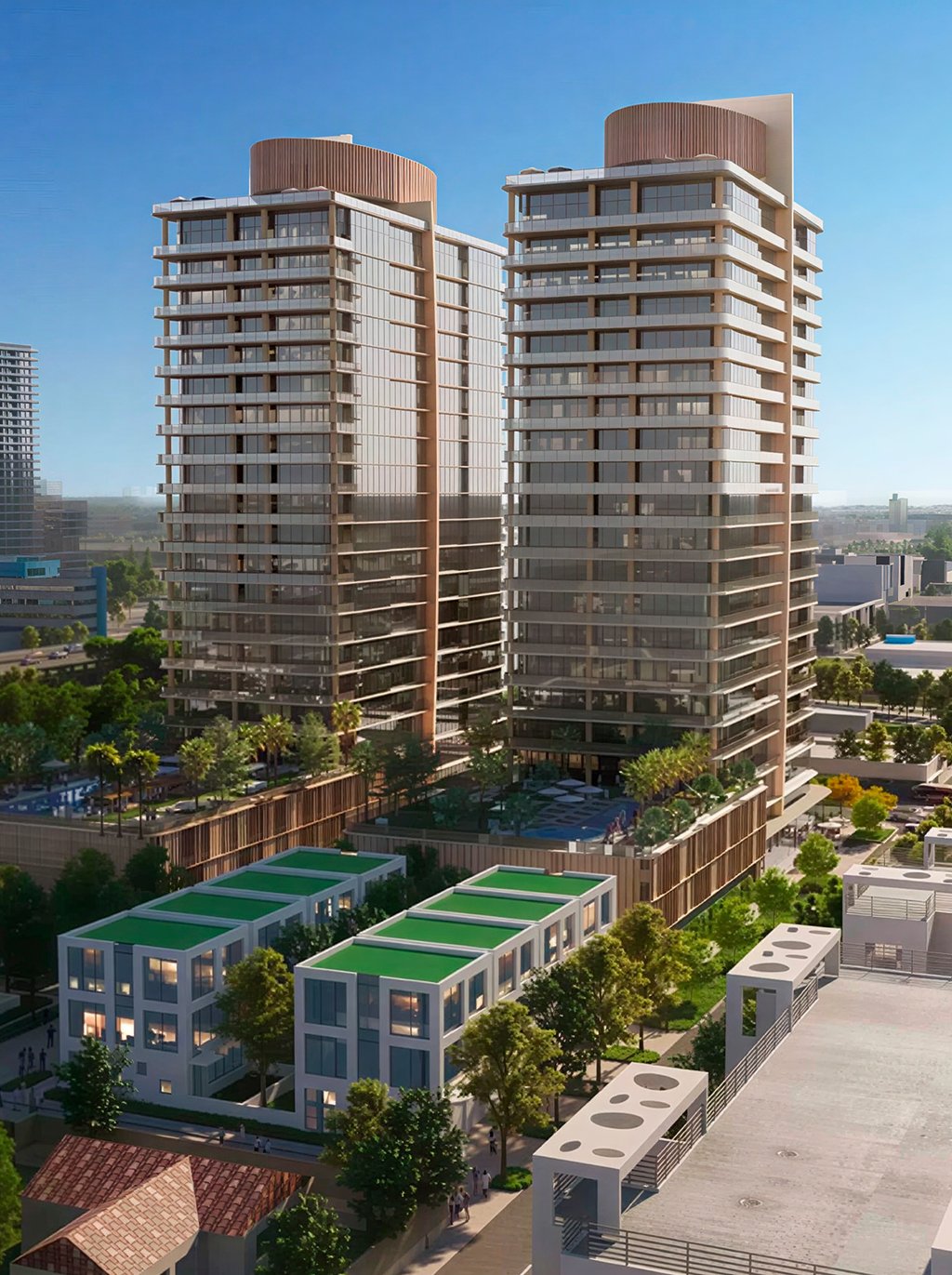 Kempinski Residences Miami Design District introduces the brand’s first standalone branded residences in the United States, pairing European heritage with Miami’s design-forward energy. Two elegant towers and a limited townhome collection offer private homes, complemented by guest suites reserved exclusively for resident ownership. Spacious interiors and expansive terraces frame Biscayne Bay and city skyline views. Kempinski-managed services and a resort-caliber amenity program complete an intimate, effortless experience.