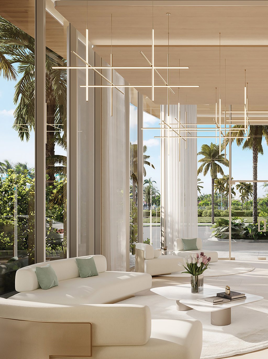 Ocean House is a luxury 11-story oceanfront tower located in the beautiful town of Surfside. Boasting 25 spacious residences from 2 to 5 bedrooms, a rooftop deck full of amenities, and several parking spots, there’s no detail overlooked in this project. Conveniently located within minutes of famous shops, restaurants, and golf courses, Ocean House provides all that’s needed for a lifestyle with plenty of magical experiences..