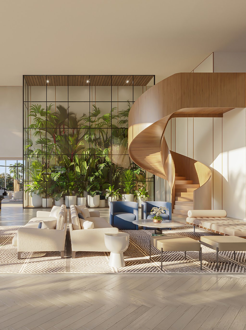 Sharing their delightful energy once again, the Ritz-Carlton Residences® Pompano Beach is the latest project featuring the legendary and world-renowned Ritz-Carlton® service. An owners-only luxury resort composed of two majestic towers: Marina Tower & Beach Tower. Each one includes five-star amenities, beautiful panoramic views, and together sum up to 206 units. Residents will enjoy wellness areas within each tower, infinity pools, a beach bar and grill, cabanas, a dog park, valet parking, a private marina with boat slips, and so much more. The Ritz-Carlton Residences® is a development that will make sure to elevate the experience of living in Pompano Beach.