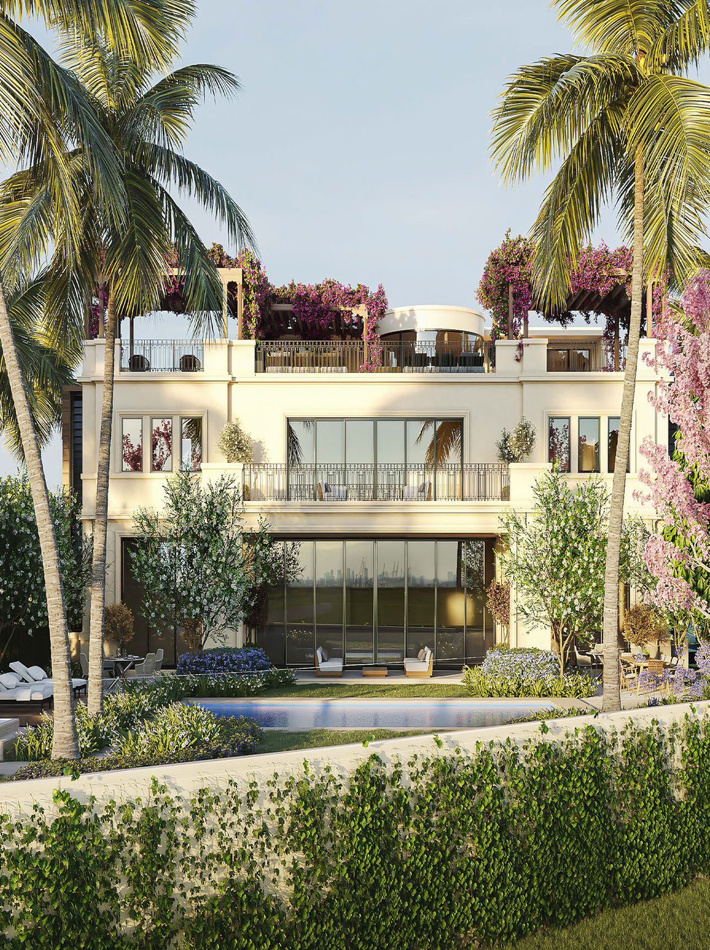 From inception to delivery, Fisher Island's offerings have surpassed a vision for excellence with international craftsmanship and high design. The significant interest in its award-winning projects is a testament to the quality, sophistication, and custom-made nature of this distinct enclave. An unstoppable trend that continues in The Links Estates, where every place features a spa, sauna, and steam room. At the heart of these two-story homes are a pair of private rooftop terraces, a private infinity pool, and a garden on the ground level. Undoubtedly, The Links Estates are the finest and most private luxury homes on all of Fisher Island.